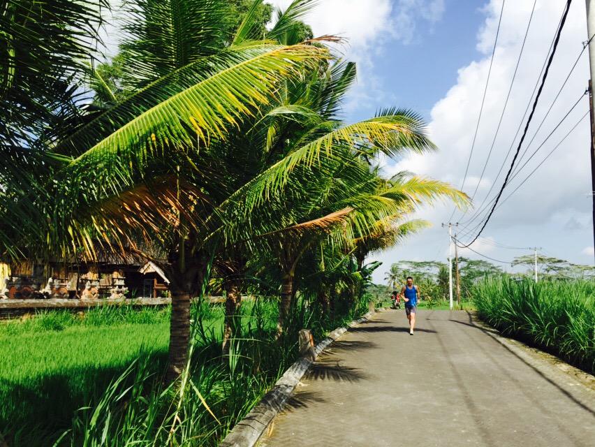 Cackett's tweet photo. #stilltraining even in Bali it's nice to get a mile in. Tomorrow we shall attempt more. http://t.co/YOpKpG9GSO