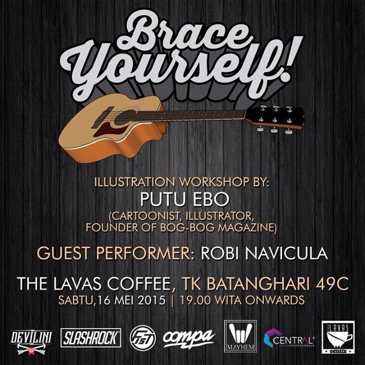 Acara nanti malam di Lavas Cafe, Batanghari , renon :)