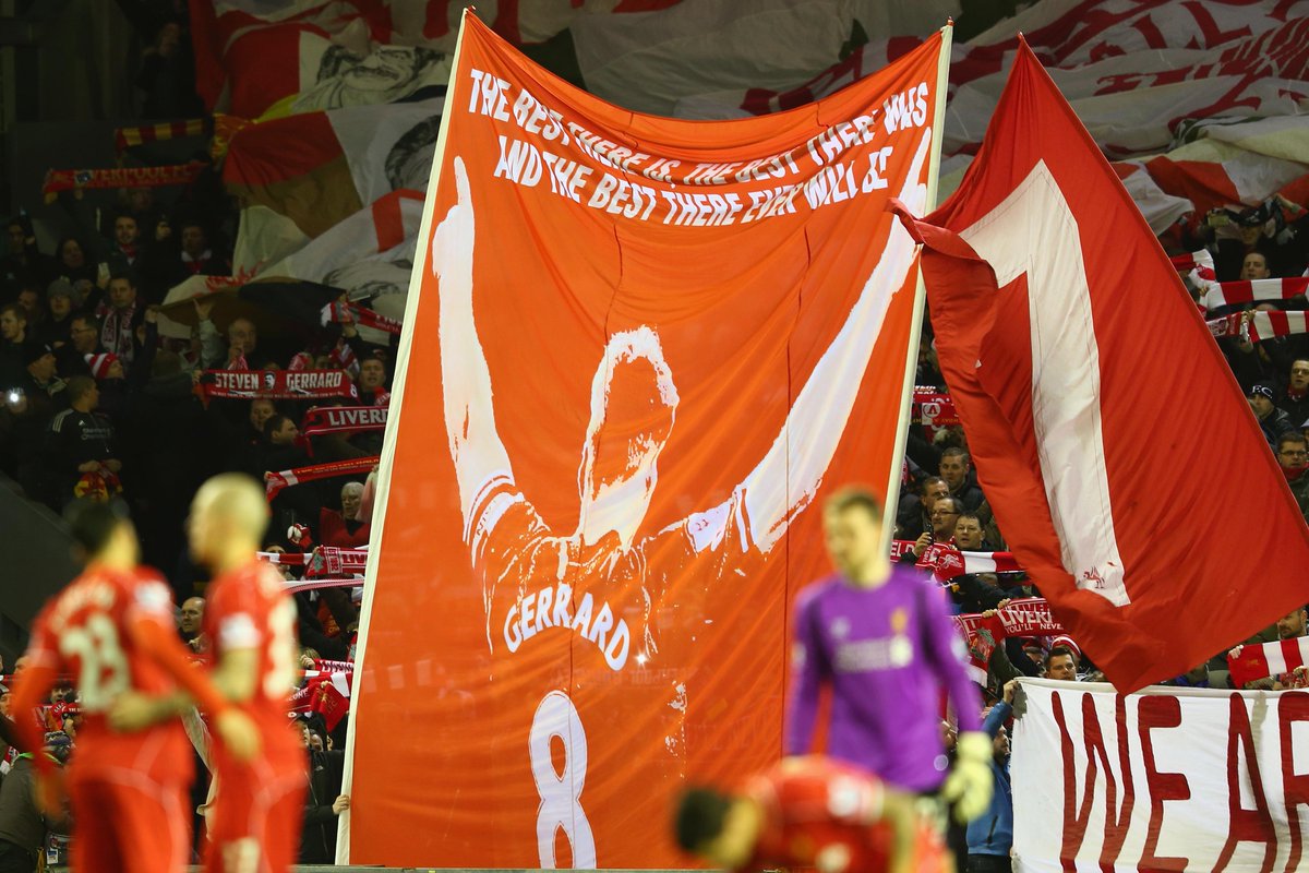 LFC's tweet image. #ThanksStevie liverpoolfc.com/gerrard