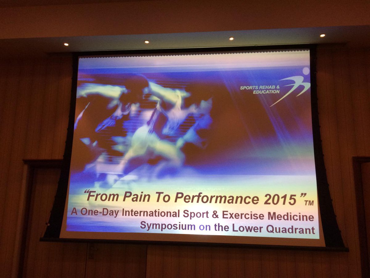 Pain2Performanc's tweet image. Prof Sanjiv Jari kicks of #PaintoPerformance-return to sport after knee trauma- can this be quicker yet safe?