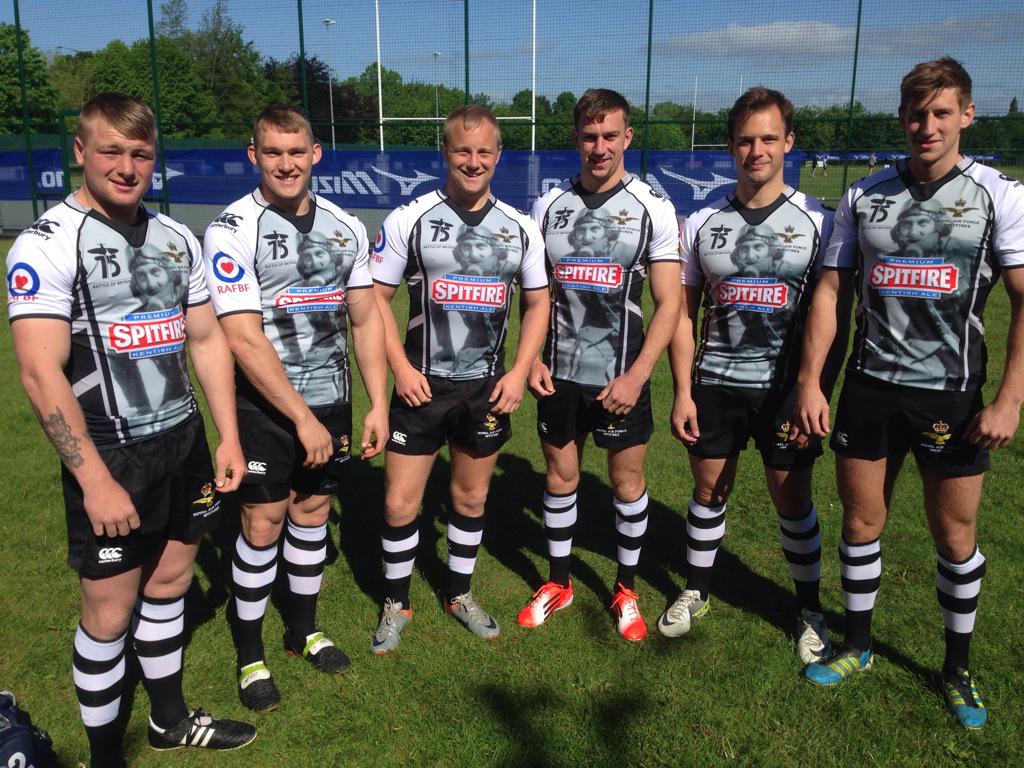 rafrugby7s's tweet image. Debut day - RAF 7s' new blood looking the business in the @canterburyNZ strip @RAFRugbyUnion @spitfireale @RAFBF