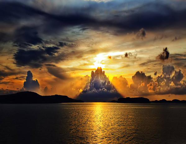 _Paisajes_'s tweet photo. Puesta de sol en Suecia http://t.co/B9Srj2nCnw