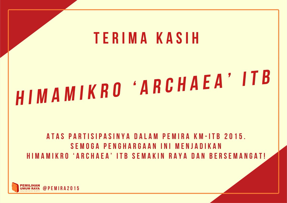 PEMIRA ITB 2015 tweet media