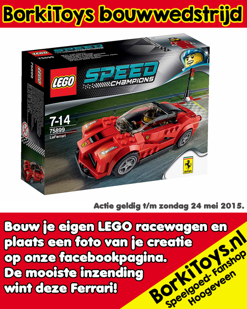 Doe jij ook mee aan onze LEGO bouwwedstrijd? facebook.com/BorkiToys #Hoogeveen #Westerbork #Drenthe
