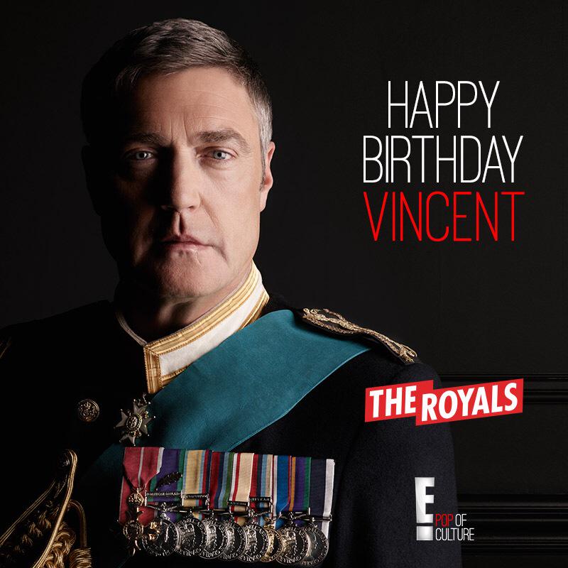 \" Happy Birthday to our very own King, Vincent Regan! 