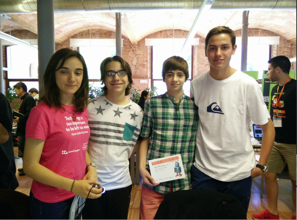 #JEP15 Fira d'alumnes i empreses!! Gràcies per venir!