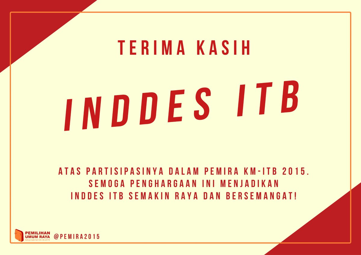 PEMIRA ITB 2015 tweet media