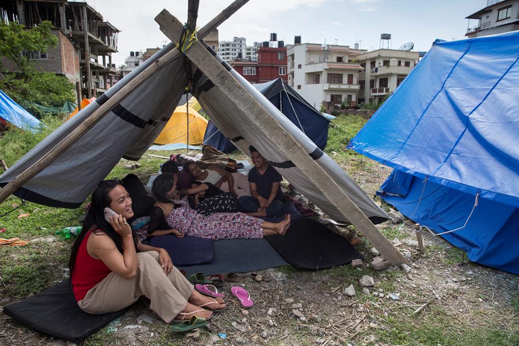 #NepalQuake: we have so far provided shelter to 221k+ people. Our aim is to reach at least 500k in the coming weeks.