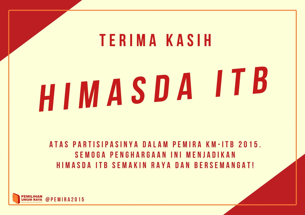 PEMIRA ITB 2015 tweet media