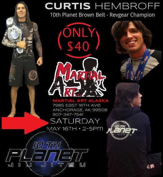 Tomorrow #Alaska ! Don't miss out!!! #PolarBear #jiujitsu #TapOrSleep #ProtectYourNeck