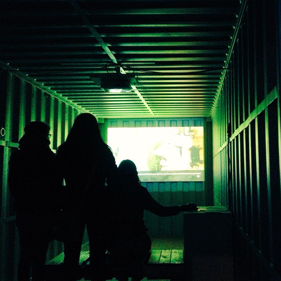 WeAreMuesli's tweet photo. Meanwhile, last weekend @BoschArtGame @Boschshine fest! #CAVECAVEDEUSVIDET #indiedev #gamedev #VN #HieronymusBosch http://t.co/S0loXBH0XX