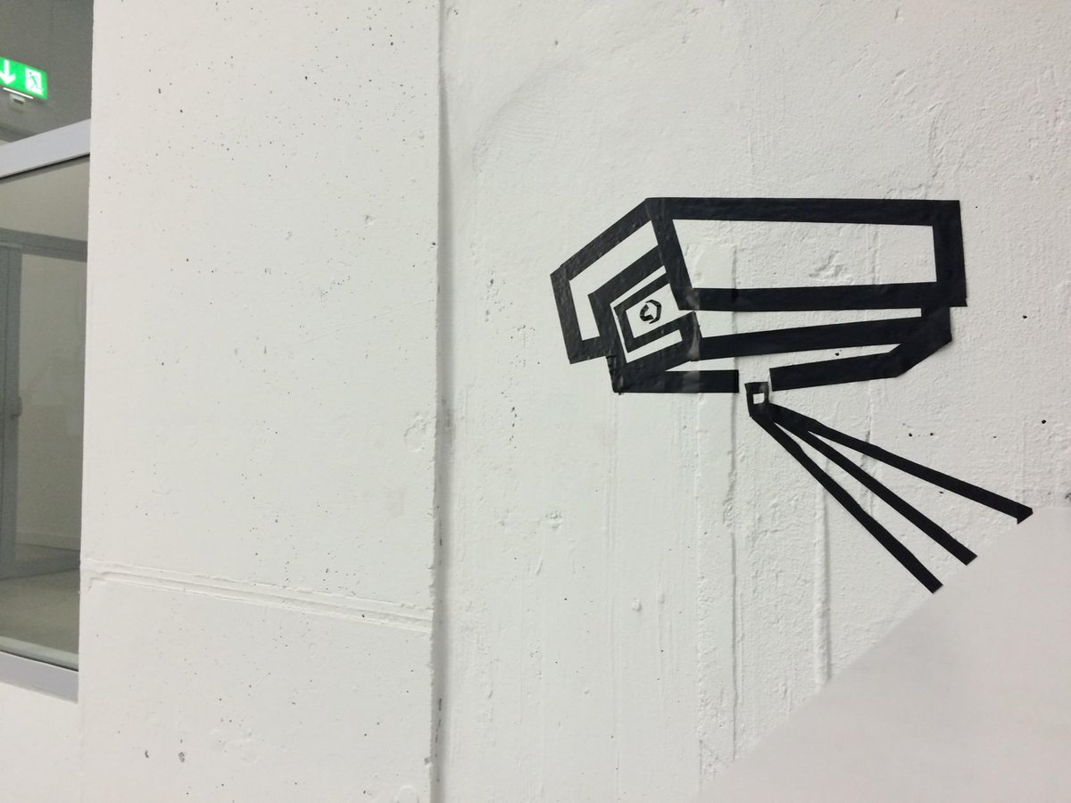No camera surveillance? Seen our cameras #toniareal? <a href="/klabol/">Lisa Klabo</a> #zhdk #le25 #cameras #bigdata