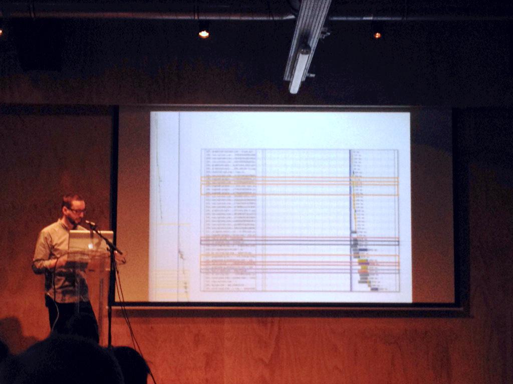M_PF's tweet photo. #FFEST15 Great talk by @mdieter on what 3rd party data is sent/received within millisecs of a page loading, i.e NYT: http://t.co/QuoibIXVgX