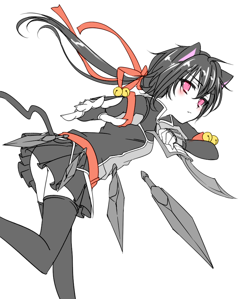 あげたま 2日目東ヤ 47b 久しぶりに描いたキャラ Dog Daysより ガウ様親衛隊 ジェノワーズ のセンターを務める ノワール ヴィノカカオ クナイのようなものと忍者刀みたいなのを扱うのでかっこいいのが特徴です 紹介 Http T Co Whactllbnt Twitter
