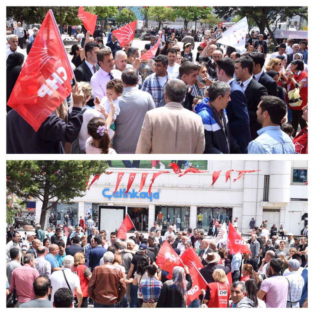 M_Sarigul's tweet photo. Gaziosmanpaşa Meydanında yurttaşlarımızlayız. Yaşanılcak Türkiye'yi yurttaşlarımıza anlatıyoruz. http://t.co/LoRHU1lFra