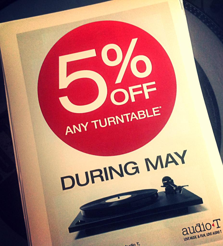 Red_RecordsUK's tweet photo. Spend over £10 and get a 5% off any turntable at @AudioTSwindon 
We have a great range of new and vintage vinyl http://t.co/ooRBOEsLhH