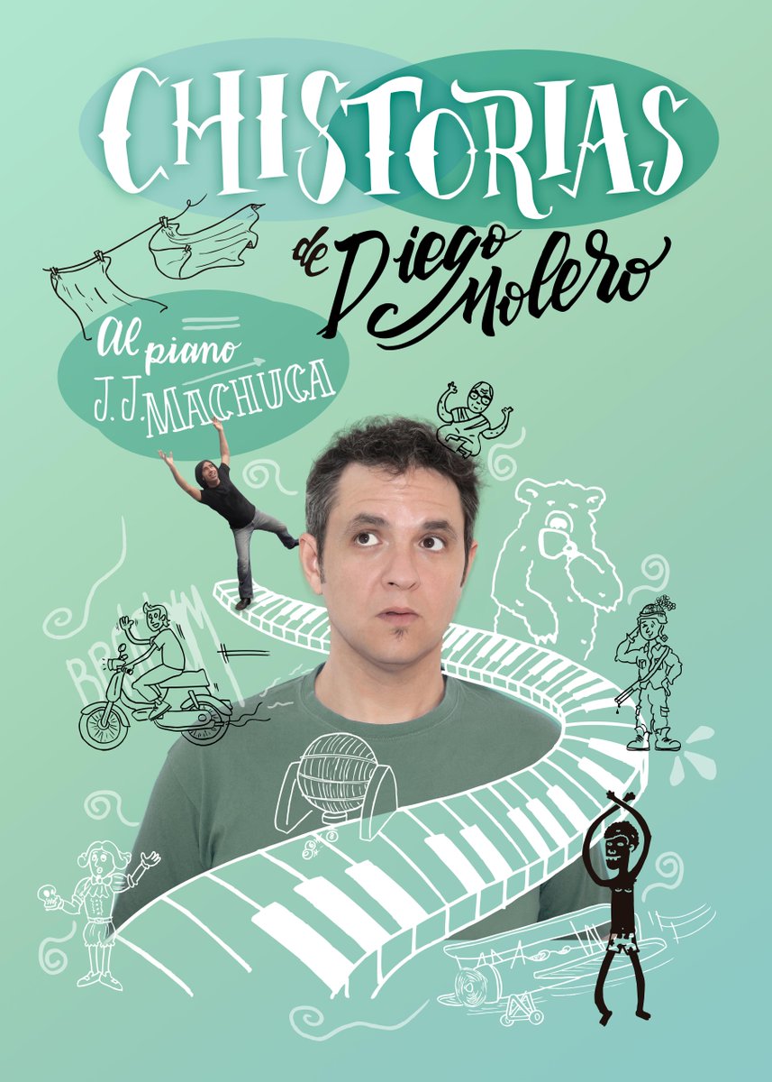 Vuelve CHISTORIAS de Diego Molero. 29 de mayo a las 23 h en el Muñoz Seca. Compra tus entradas goo.gl/Hp97RL
