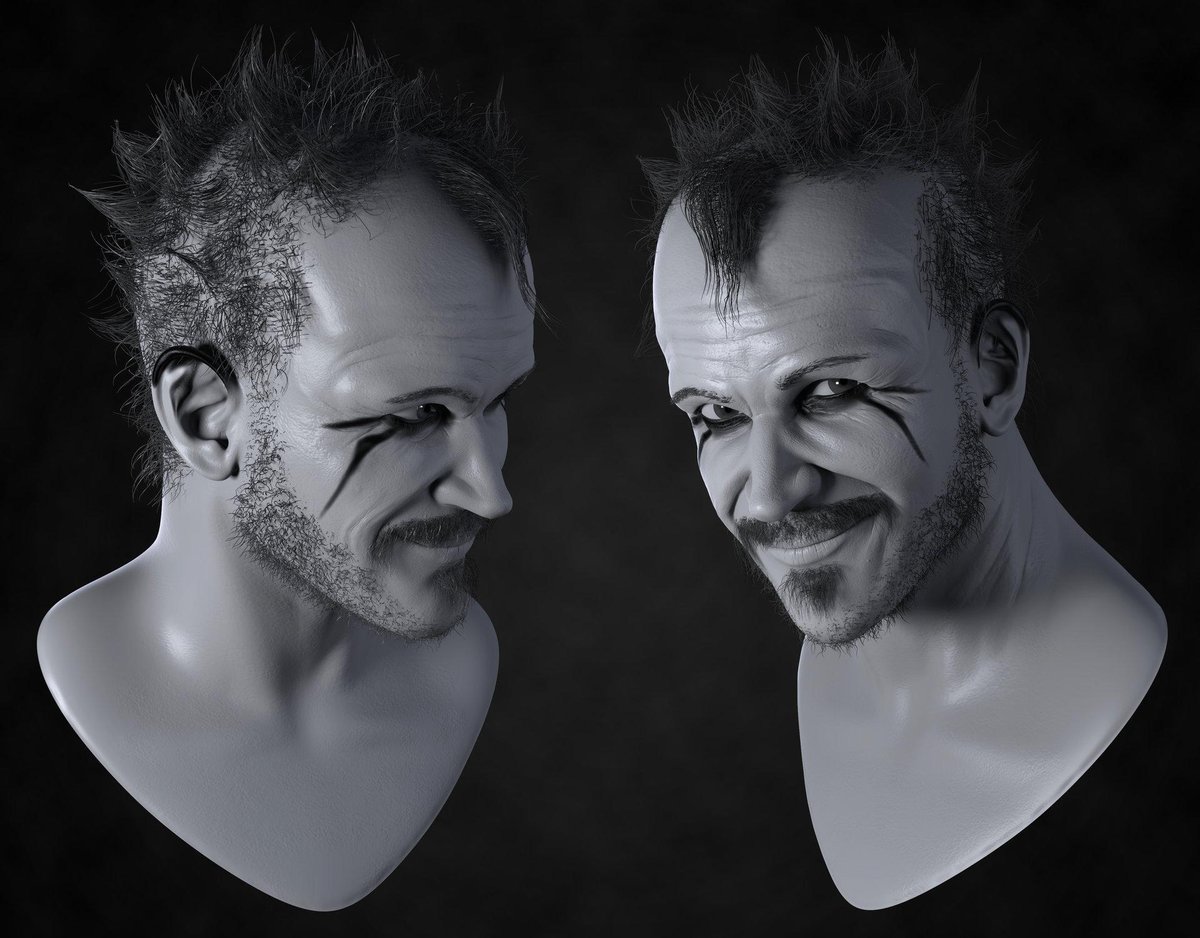 #WIP likeness of #Floki from the show, #Vikings, by Will Higgins buff.ly/1cx0R5B #zbrush #keyshot #photoshop