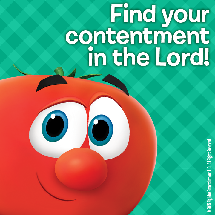 VeggieTales's tweet photo. We can start teaching our little ones that when God is our focus, we don’t need anything else. #VeggieTales http://t.co/AdIaR9k6iF