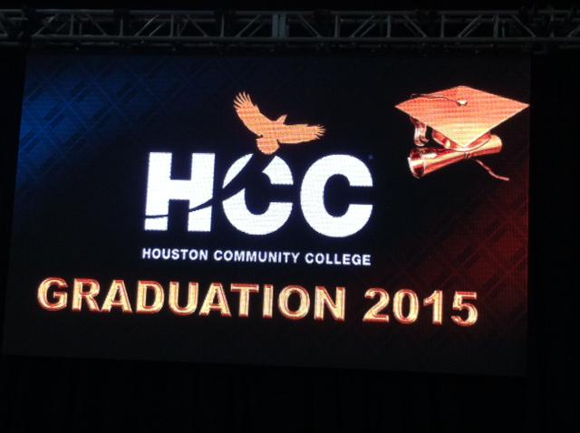 HOUCityCollege's tweet photo. For Class of 2015, today is your day! #HCC Commencement Ceremony begins at 8:30am http://t.co/GUEXaKZH5v
#HCCGrad2015 http://t.co/t4n9UdUVN3