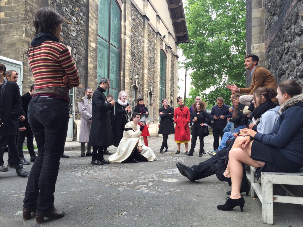 AlexandreDain's tweet photo. Dernière fournée d'#HenryVI a @TheatreOdeon. http://t.co/7ys7L6ovlF