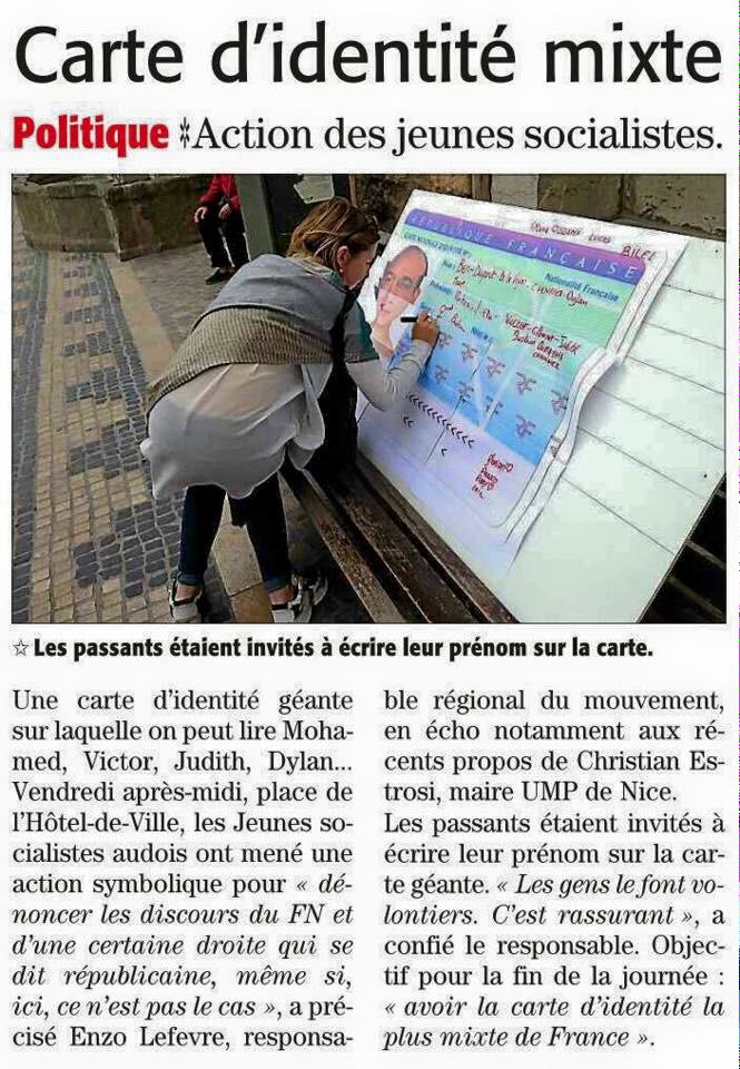 Les <a href="/mjs_aude/">JeunesSocialistes 11</a>, 1er fournisseur du vote #FN. Avancer des idées, c'est pas encore gagné pour les MJS cc <a href="/jeunesump11/">JeunesRépublicains11</a>