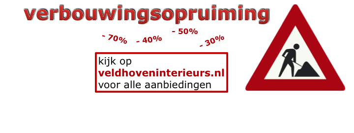 We zijn begonnen! Kijk op veldhoveninterieurs.nl/sale voor alle #aanbiedingen!
#kortingen op #design #meubelen tot 70%!
