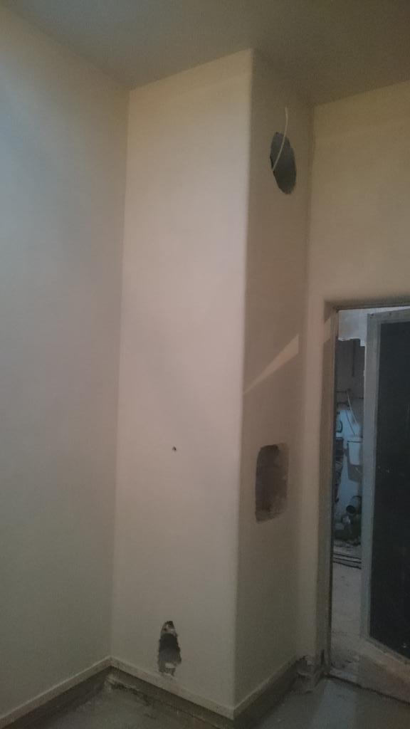 All cells and holding bays complete and more hardwall done at barrow in furness police station