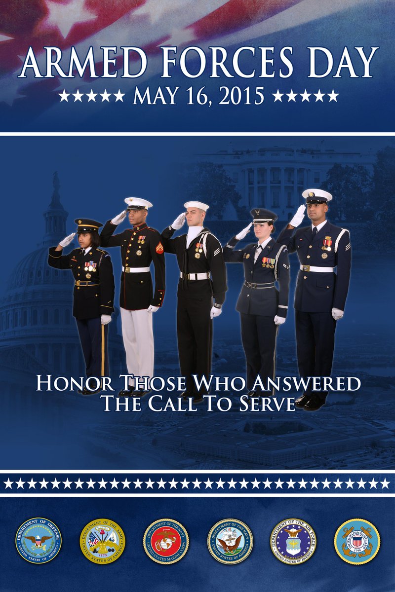 USNavy's tweet photo. On this #ArmedForcesDay &amp; everyday, we honor those who answered the call to serve. Thank you! http://t.co/rWu9uuVZmw