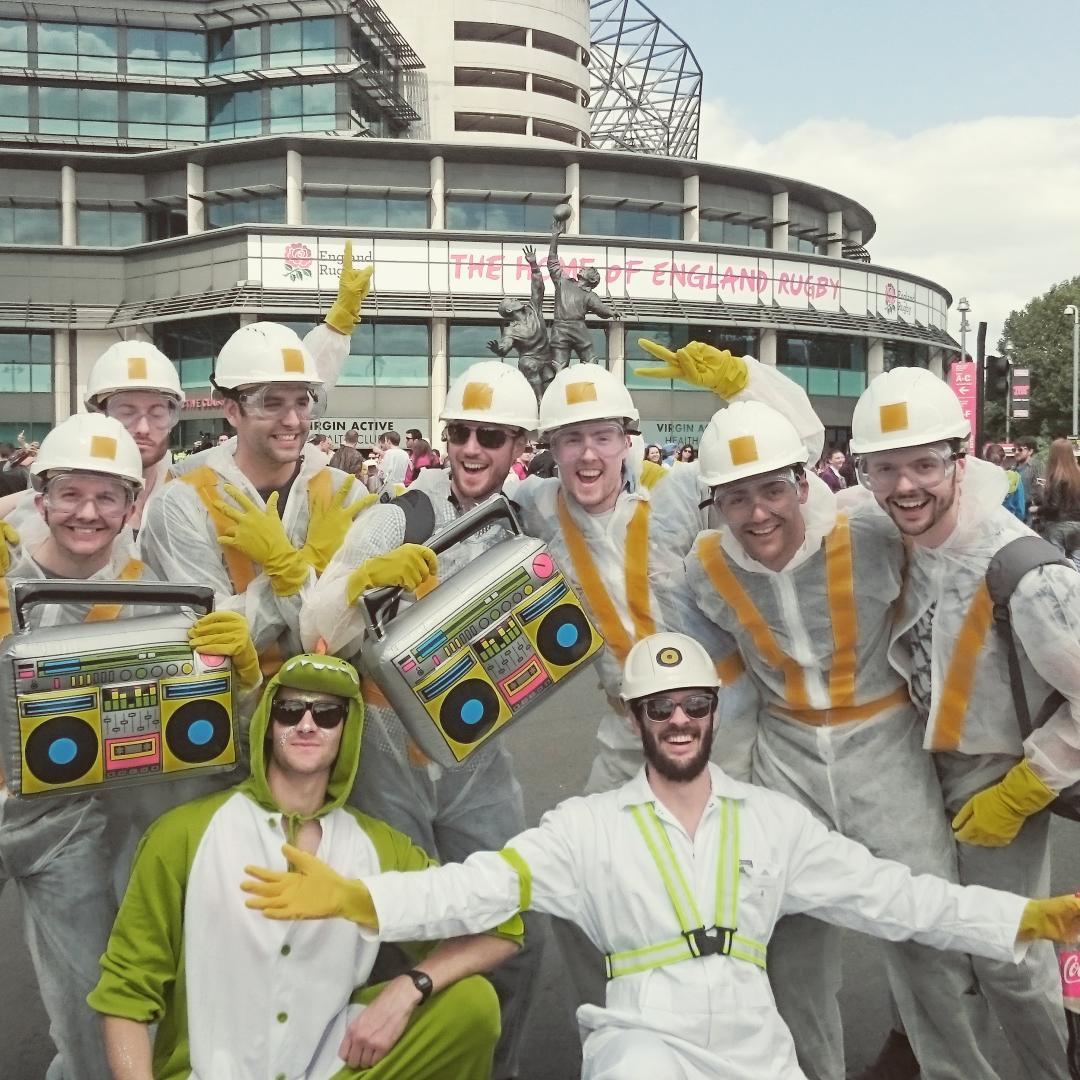 lewistuff's tweet photo. @beastieboys so many of you guys here today! #intergalactic #london7s #twickenham #beastieboys http://t.co/Pf3dZozP28