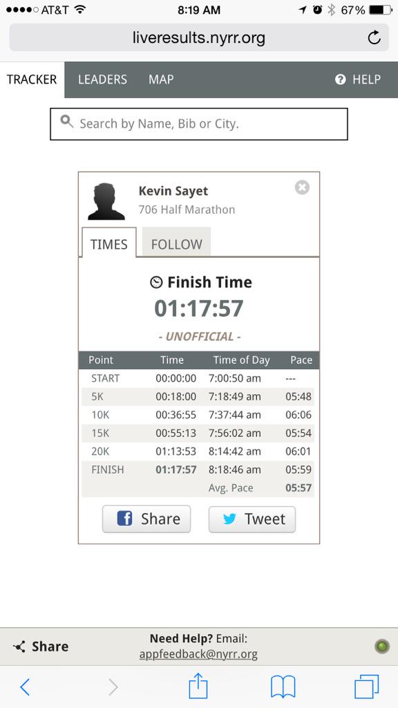 JackieSayet's tweet photo. So proud! &amp; @k_sayet's friends are the best #livestream @brooklynhalf #photojournalists @SaulitosWay @diPalermoBody http://t.co/EdY3f4xehb