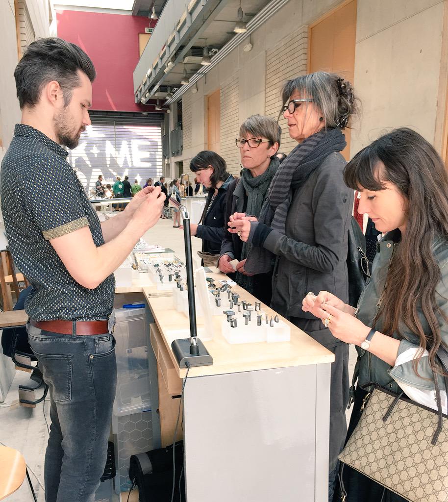 yartspacefairs's tweet photo. Jewellery by Chris Boland @eutectics #JewelleryDay2015 11-5pm today #SheffieldIsSuper #sheffield #@YArtspace http://t.co/FrygXZQOyR