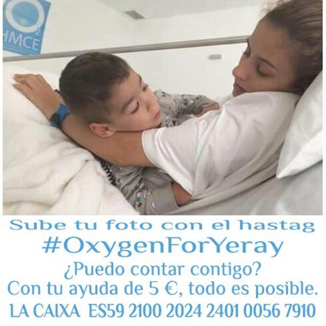 #OxygenForYeray ayudemos a mi amigote <a href="/colaborayeray/">yeray</a> familia! ! No cuesta nada! !