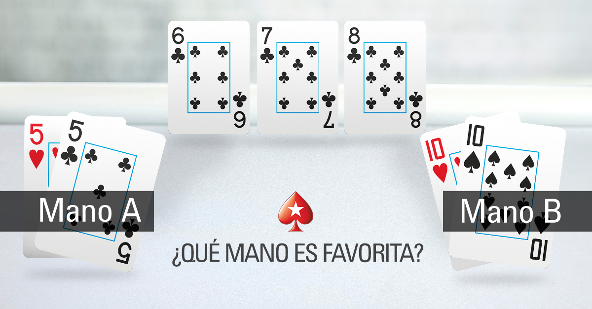PokerStarsSpain's tweet photo. Escalera de color a dos puntas por un lado y pareja de dices por el otro... http://t.co/o9zBxmEWRn