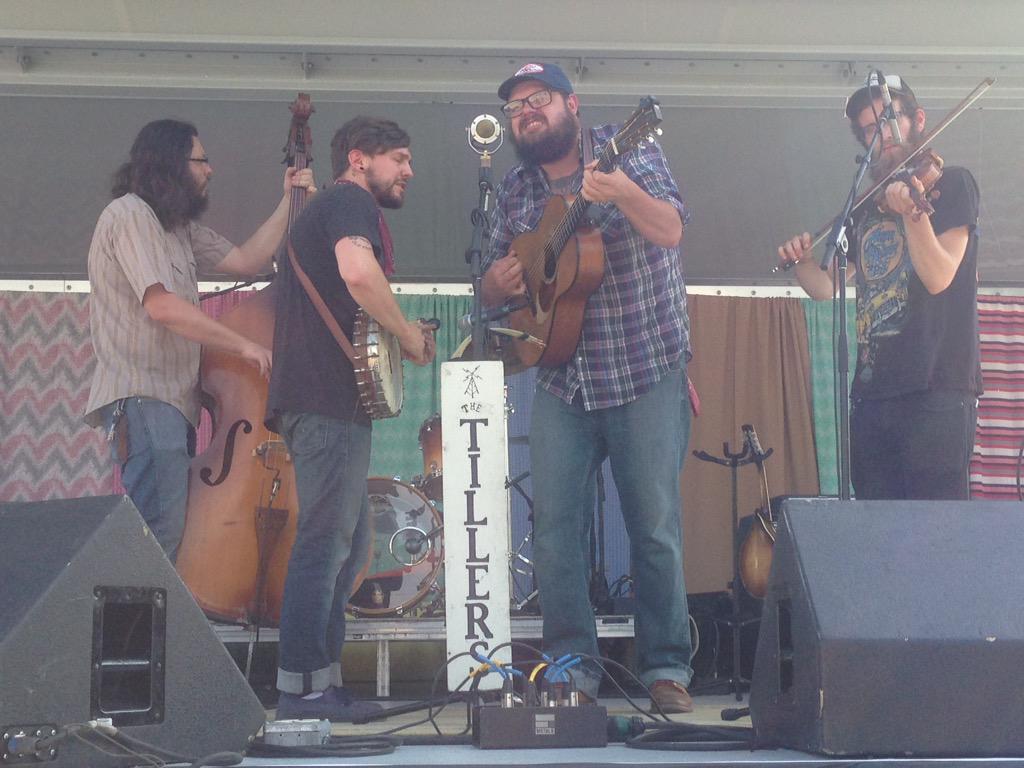 RiverRootsFest's tweet photo. #RiverRoots loves @thetillers thanks for kicking it off for us this year! #riverroots2015 #musicINmadison #thetillers http://t.co/yD4r8P4Q77