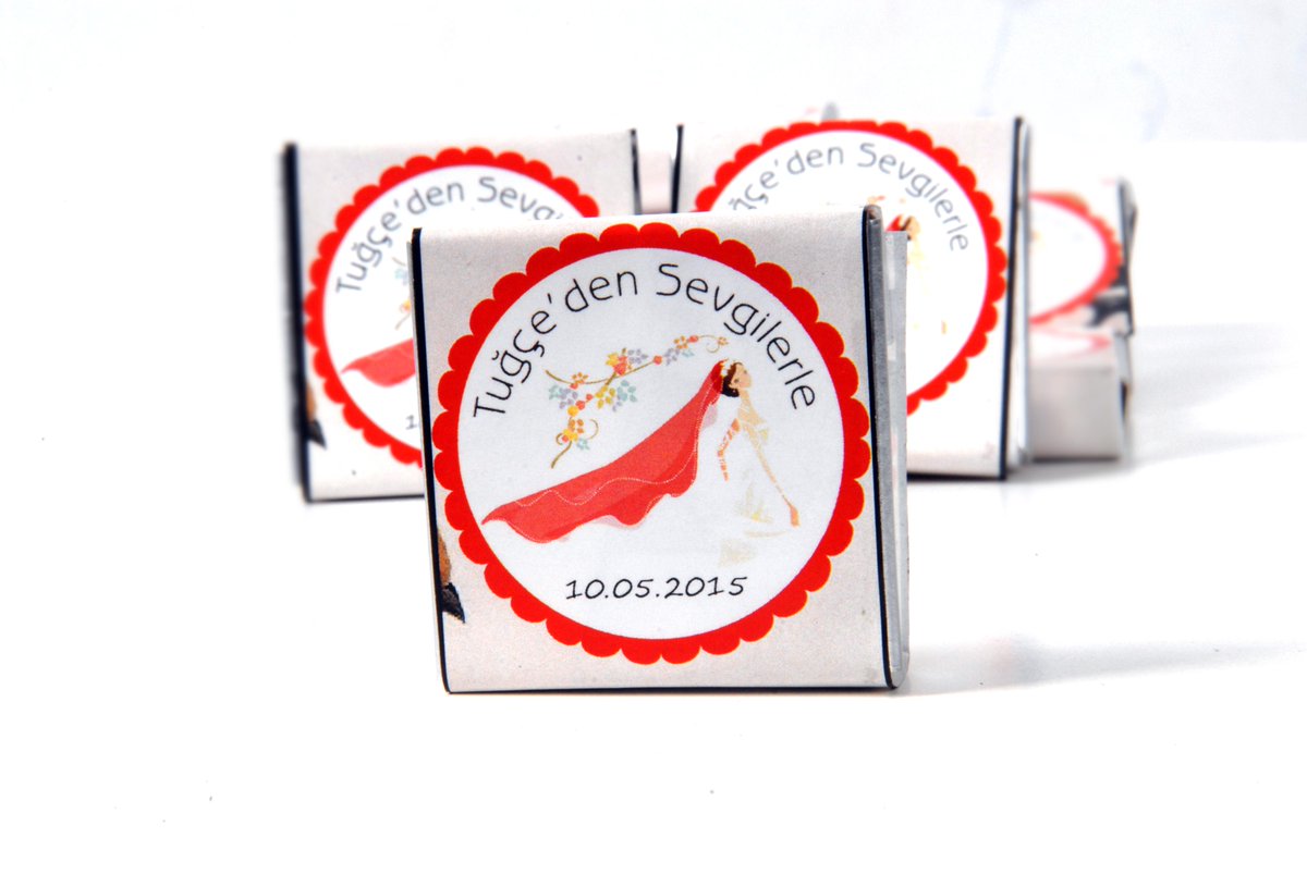 kisiye özel cikolata