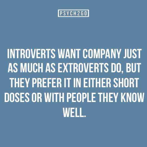 IntrovertDear's tweet image. Pretty true.