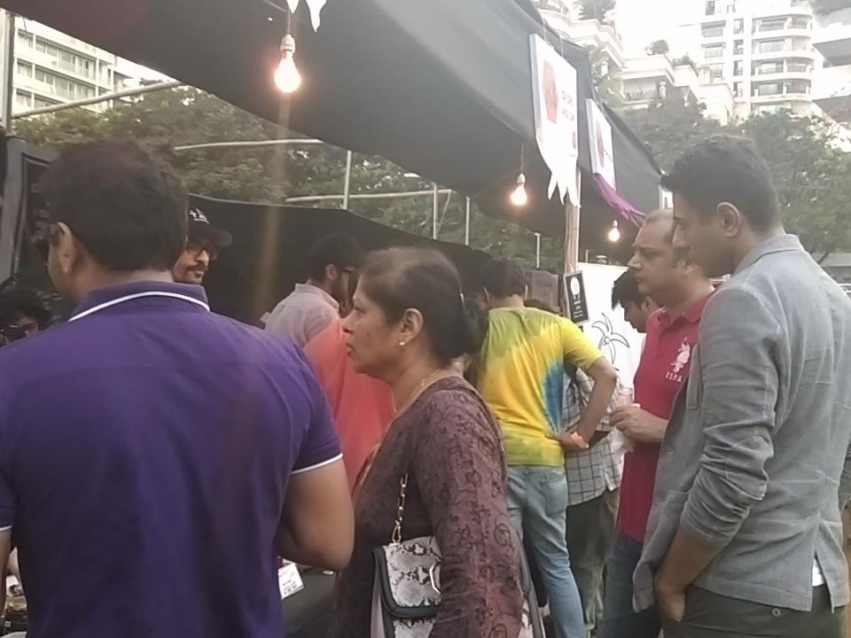 thebohrikitchen's tweet image. Yay! Kalyan Karmakar &amp;amp; Ranveer Brar visiting us. #BombayLocal #TBK