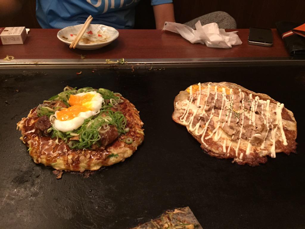 teirafuda17's tweet photo. サッカー観戦第二弾〜大阪の万博記念にてG大阪vs川崎。お好み焼き満喫し、これから7時間かけ帰ります笑 http://t.co/RBmRpSpecm