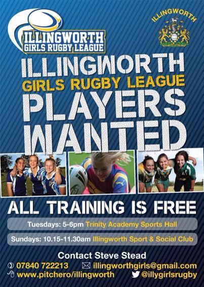 Girls rugby training Sunday 10.15 - 11.30. New players welcome @ThisGirlCanWY <a href="/wysport/">Wysport</a> <a href="/Womens_RL/">Women's Rugby League</a> <a href="/TheRFL/">Rugby Football League</a> <a href="/womensrl/">Womens Rugby League</a>