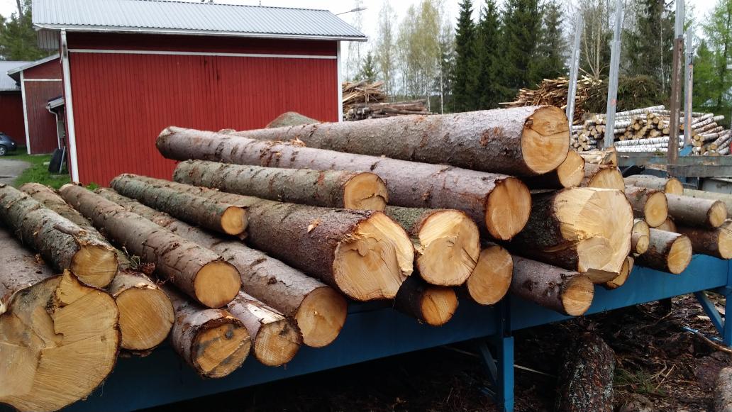 ratsala's tweet photo. Tämä kertaa kaksi päivän urakkana. Tuhottiin hyvät pölkyt laudoiksi 💪 #Ifeellikearealman http://t.co/INJ7tHsSDd