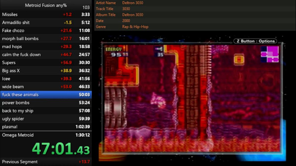 Twitch (@twitch) on Twitter photo More #Metroid speedruns you say? <a href="/Shadow_Jacky/">weak to bears</a> is live and running Metroid Fusion (Any%) on twitch.tv/shadowjacky More #Metroid speedruns you say? <a href="/Shadow_Jacky/">weak to bears</a> is live and running Metroid Fusion (Any%) on twitch.tv/shadowjacky