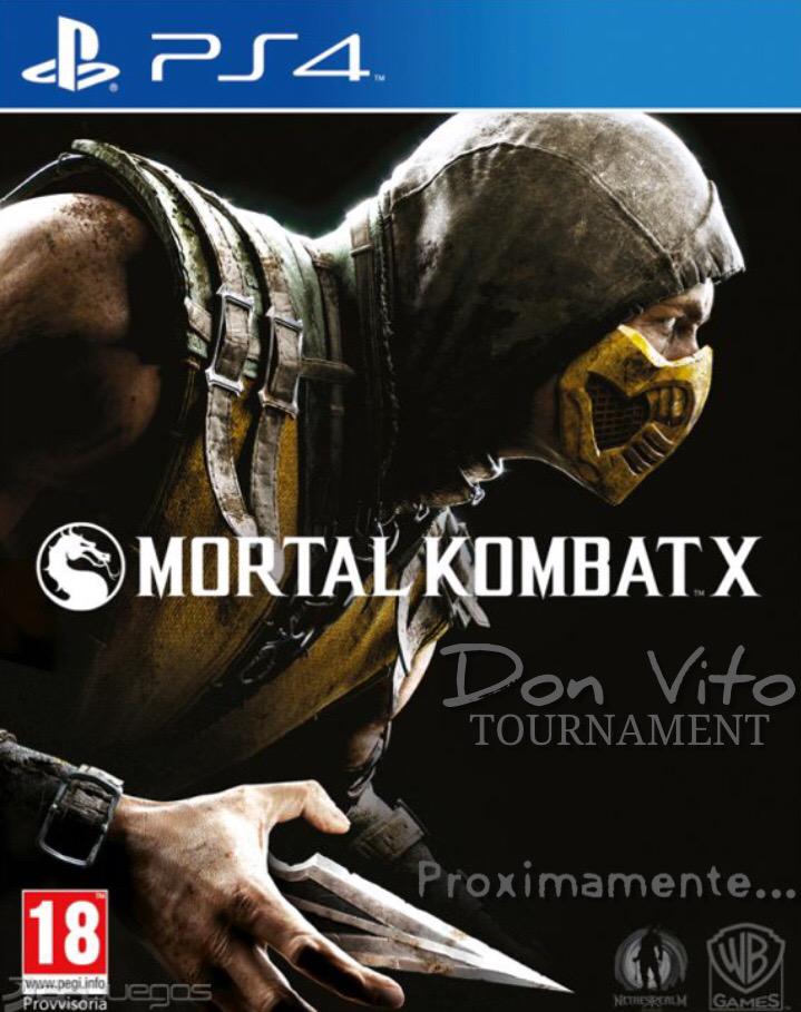 PRÓXIMOS TORNEOS PS4 N EL DON:

TRAILER FIFA15 youtu.be/lSedwXSADf4

TRAILER MORTAL KOMBAT X youtu.be/Ce_aYWEb8EA