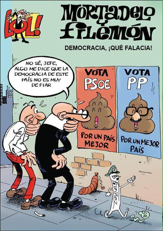 PinsAlf's tweet photo. Grande Ibáñez. #pp, #psoe, #PPSOE , #ppsoecomplices http://t.co/RUgGuMUtNj