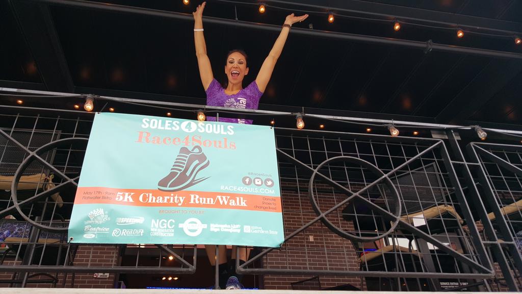 Race4Souls's tweet photo. We're down at The Flatwater today running , enter for a chance to win!
Packet pick up is here from 11am to 7pm! http://t.co/EYmw85GIvc