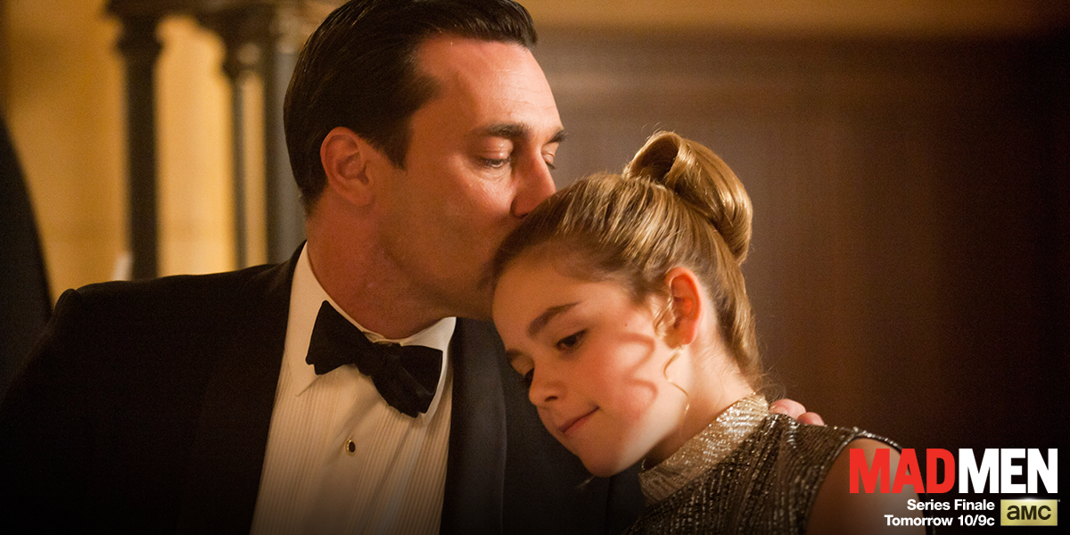 Spend the evening #AtTheCodfishBall. The #MadMenMarathon continues until the series finale tomorrow at 10|9c.