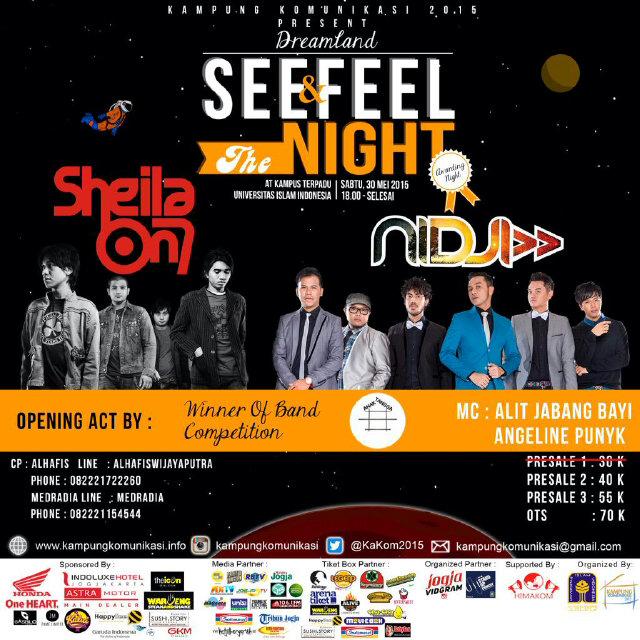 via <a href="/Husnunfar/">HF</a>: SO7 NIDJI|30 Mei'15|di UII jogja|55k|delivery ticket?082227322180 <a href="/NHSemarang/">NIDJIholic Semarang</a> <a href="/nhcilacap/">Nidjiholic Cilacap</a> <a href="/NH_Jember/">NIDJIHOLIC JEMBER</a>