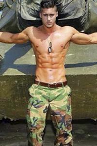 Hot men - Gay military hunks Gay and rodrigo santoro