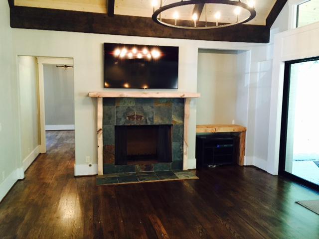 Warm, rustic elements bring a sense of comfort to a Vestavia Hills #home: ow.ly/N07g5  <a href="/BhamParadeHome/">Bham Parade of Homes</a>