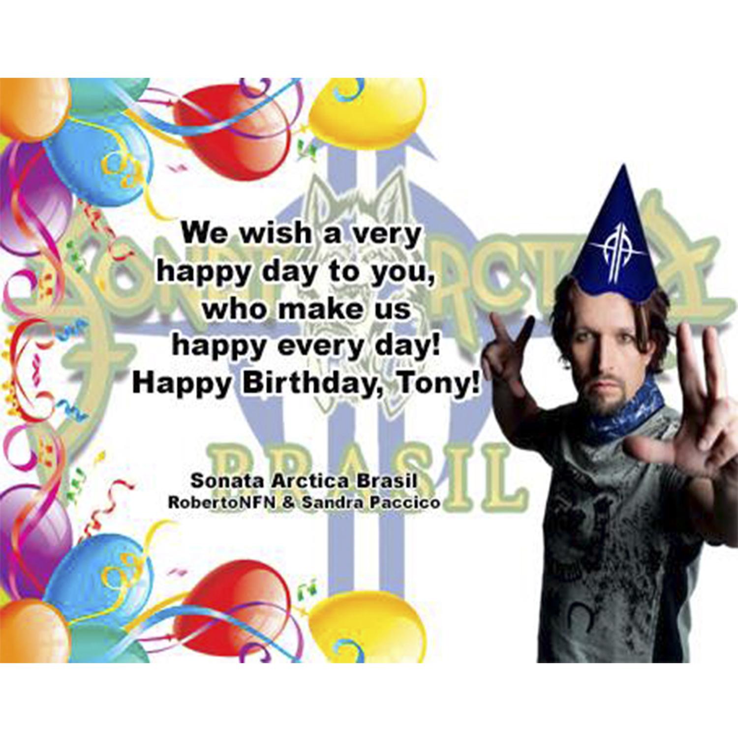 Happy Birthday All good and better for you! :)
by & Sandra Paccico
 